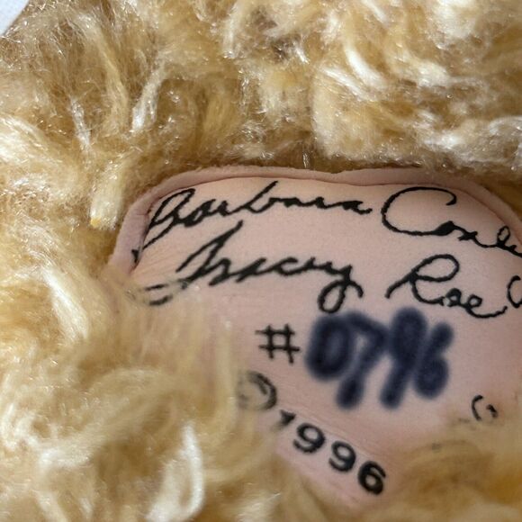 Ashton-Drake Galleries Teddy Bear 1996 Barbara Conley/Tracy Roe #0796 NO BOX - Picture 6 of 8